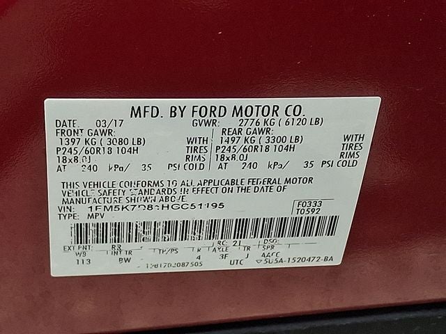 2017 Ford Explorer XLT