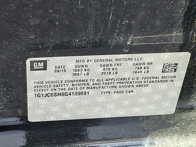 2016 Chevrolet Sonic LT