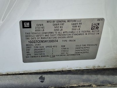 2017 Chevrolet Colorado LT