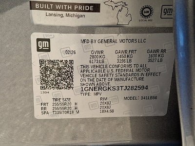 2026 Chevrolet Traverse LT 1LT