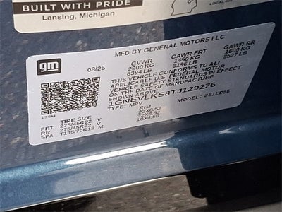 2026 Chevrolet Traverse RS