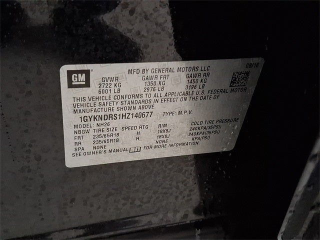 2017 Cadillac XT5 Luxury