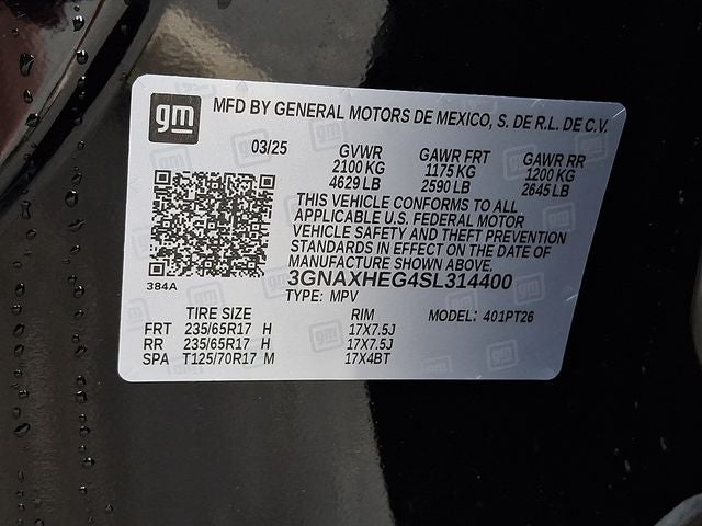 2025 Chevrolet Equinox LT
