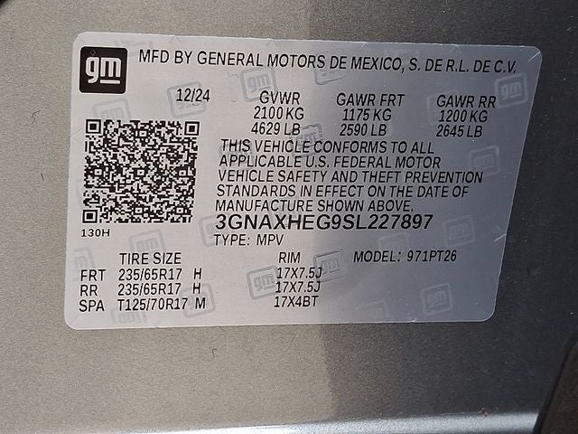 2025 Chevrolet Equinox LT