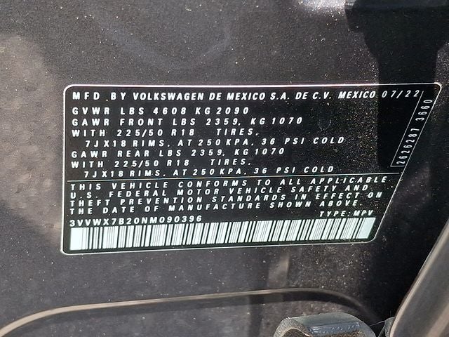 2022 Volkswagen Taos 1.5T SE