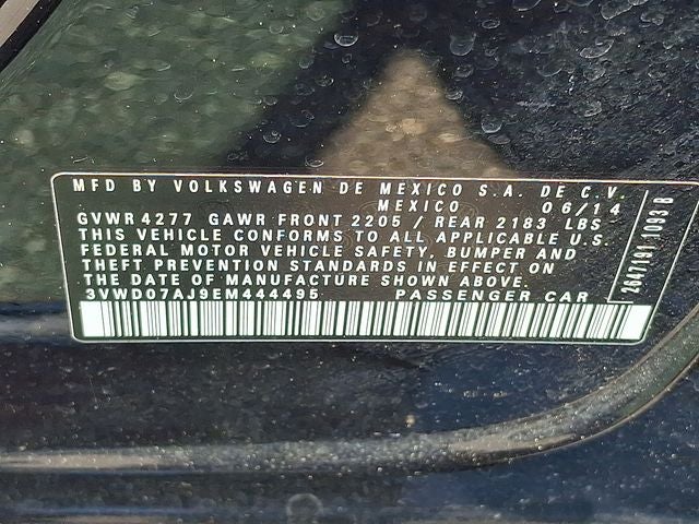 2014 Volkswagen Jetta 1.8T SE