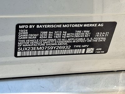 2025 BMW X7 xDrive40i