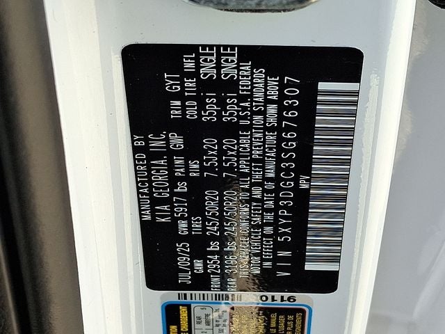 2025 Kia Telluride EX