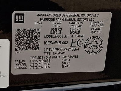 2023 GMC Sierra 2500HD AT4