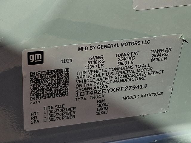 2024 GMC Sierra 2500HD AT4X