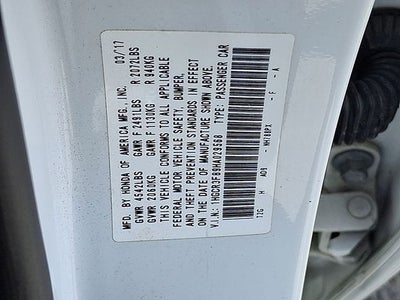 2017 Honda Accord EX-L V6