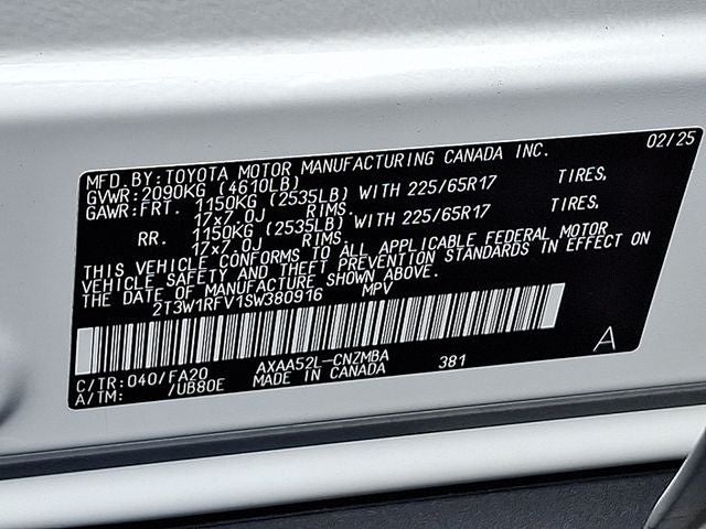 2025 Toyota RAV4 XLE