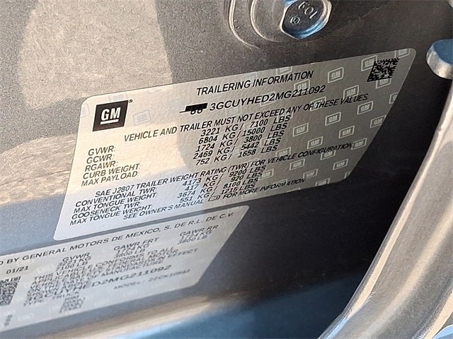 2021 Chevrolet Silverado 1500 High Country