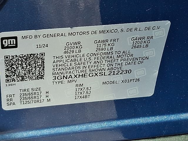2025 Chevrolet Equinox FWD LT