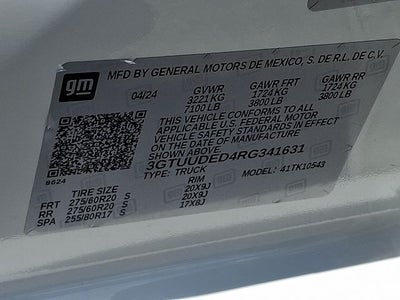 2024 GMC Sierra 1500 SLT