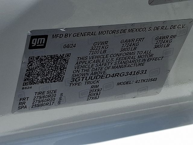 2024 GMC Sierra 1500 SLT