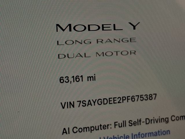 2023 Tesla Model Y Long Range