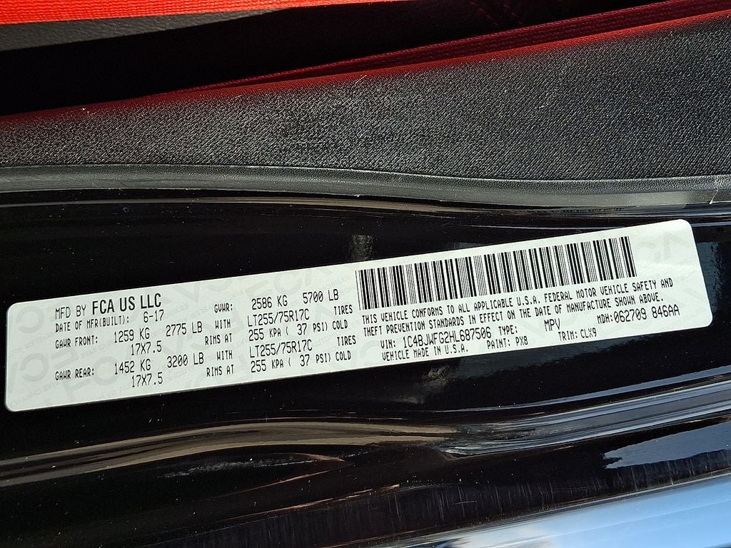 2017 Jeep Wrangler Unlimited Rubicon Recon