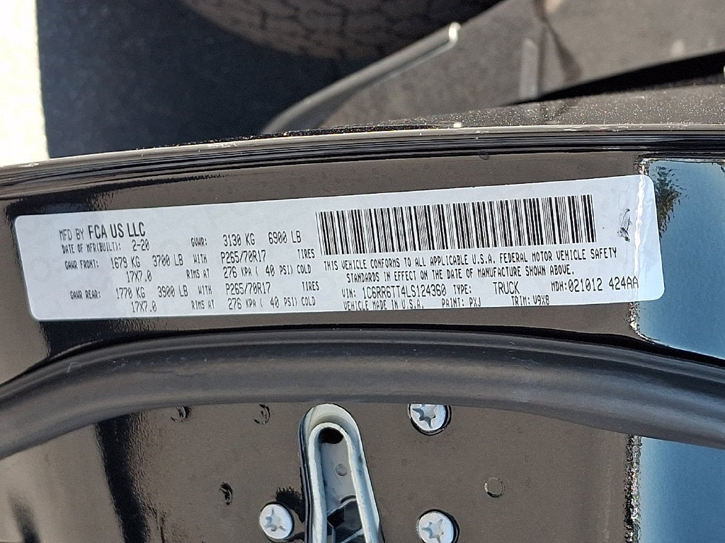 2020 RAM 1500 Classic SLT