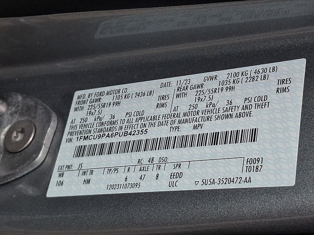 2023 Ford Escape ST-Line Elite