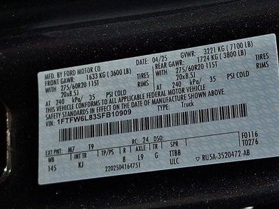 2025 Ford F-150 King Ranch