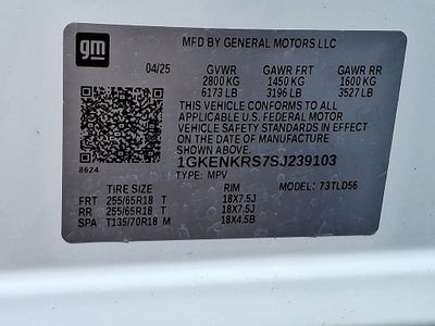 2025 GMC Acadia Elevation