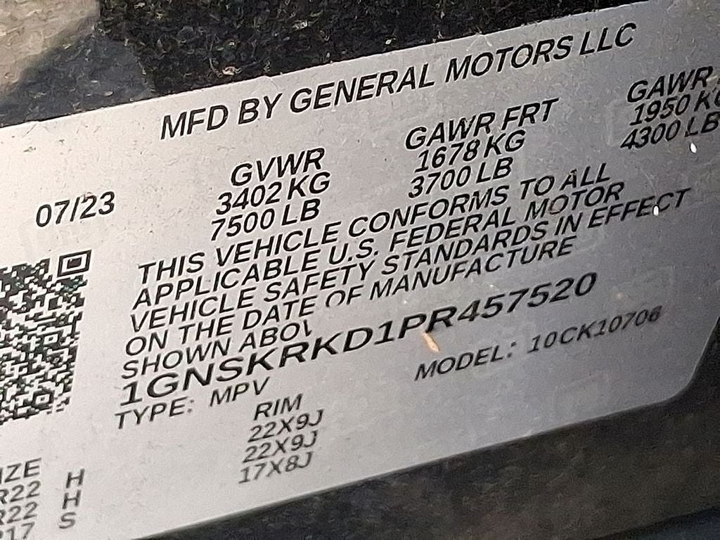 2023 Chevrolet Tahoe RST