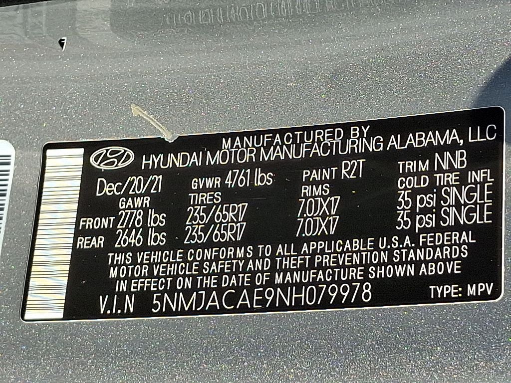 2022 Hyundai Tucson SE