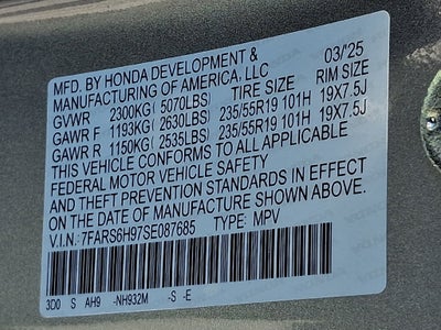 2025 Honda CR-V Hybrid Sport Touring
