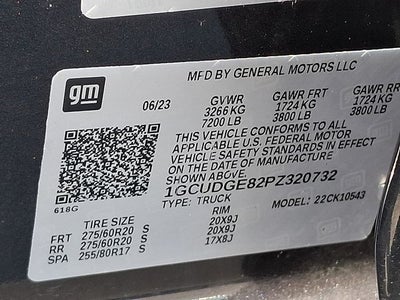 2023 Chevrolet Silverado 1500 4WD Crew Cab Short Bed LTZ