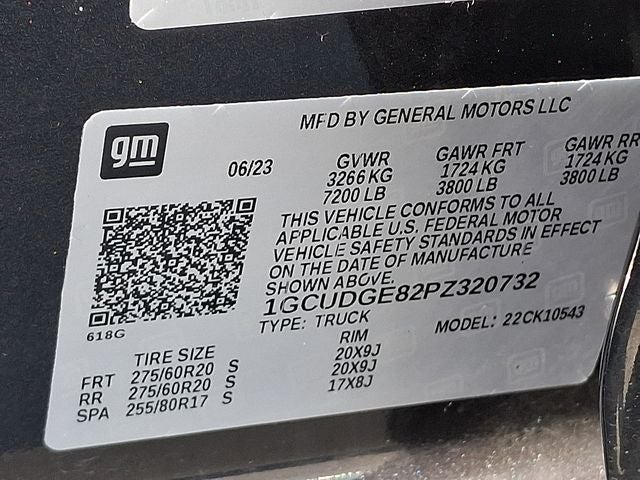 2023 Chevrolet Silverado 1500 4WD Crew Cab Short Bed LTZ