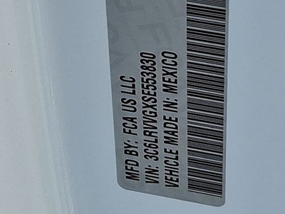 2025 RAM ProMaster 2500 Cargo Van Tradesman Low Roof 136' WB w/Pass Seat