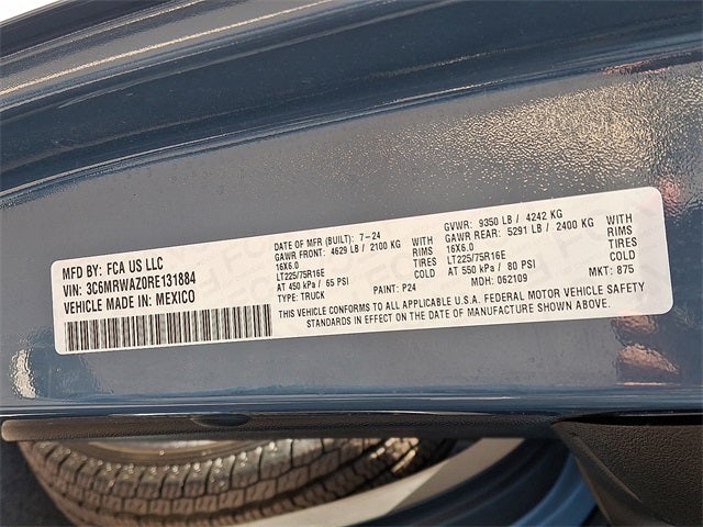 2024 RAM ProMaster 3500 EV Tradesman