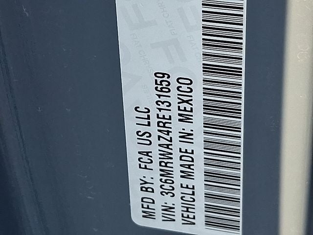 2024 RAM ProMaster 3500 EV Tradesman