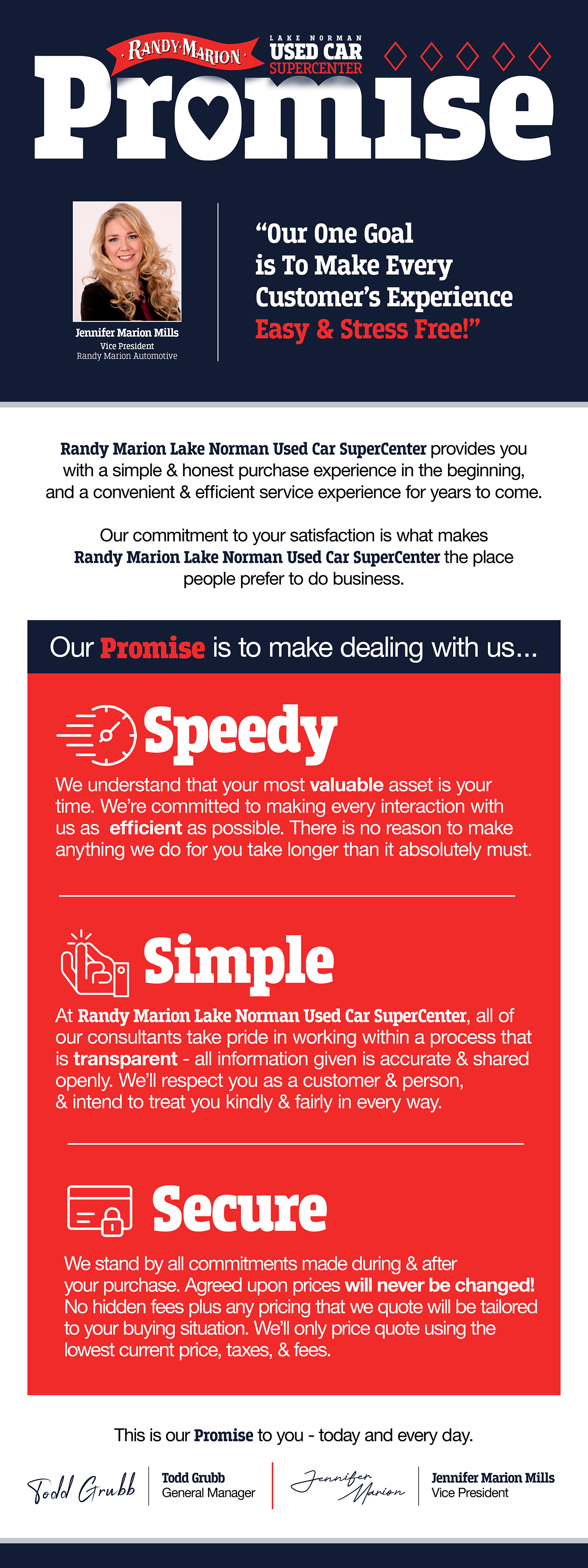 Randy Marion Lake Norman Promise
