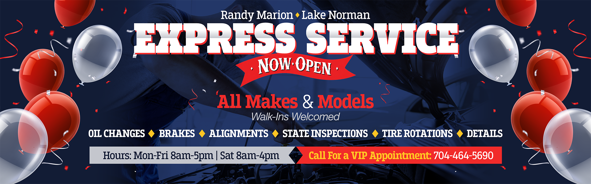 Service Drive Now Open
