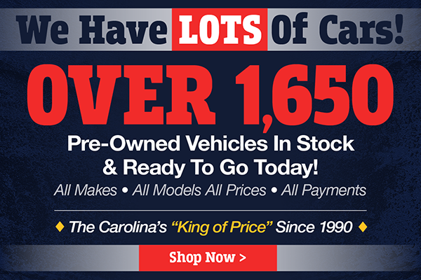 We have Lots of Cars