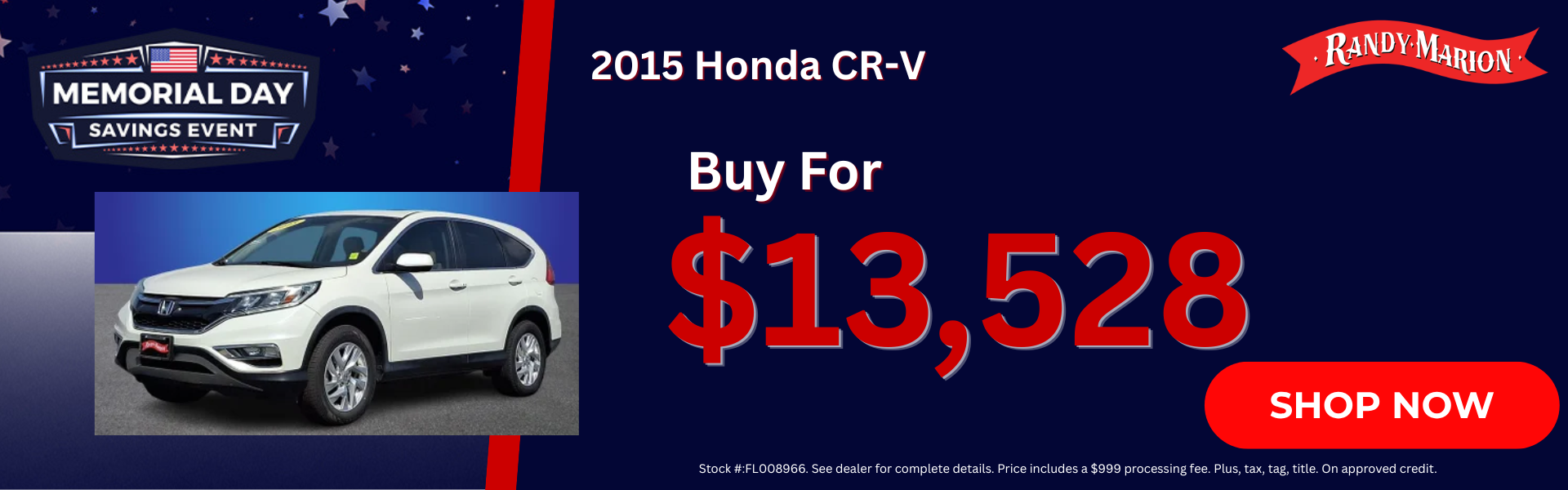 CR-V Offer