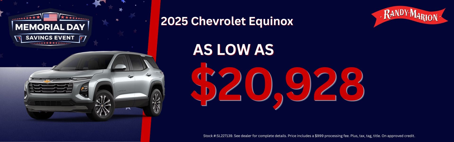 Used Equinox Offer